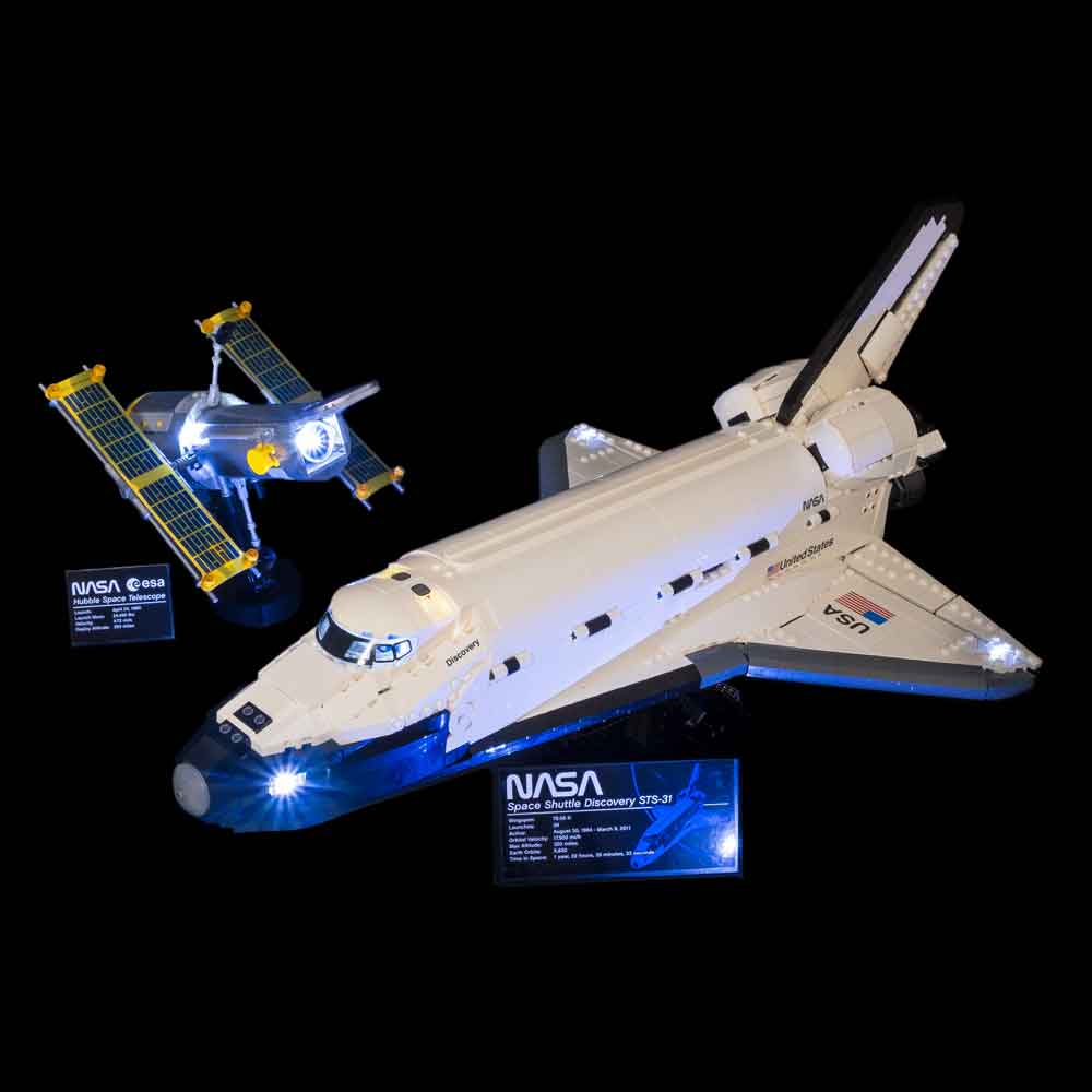 NASA Space Shuttle Discovery Light Kit – Bricks Q8