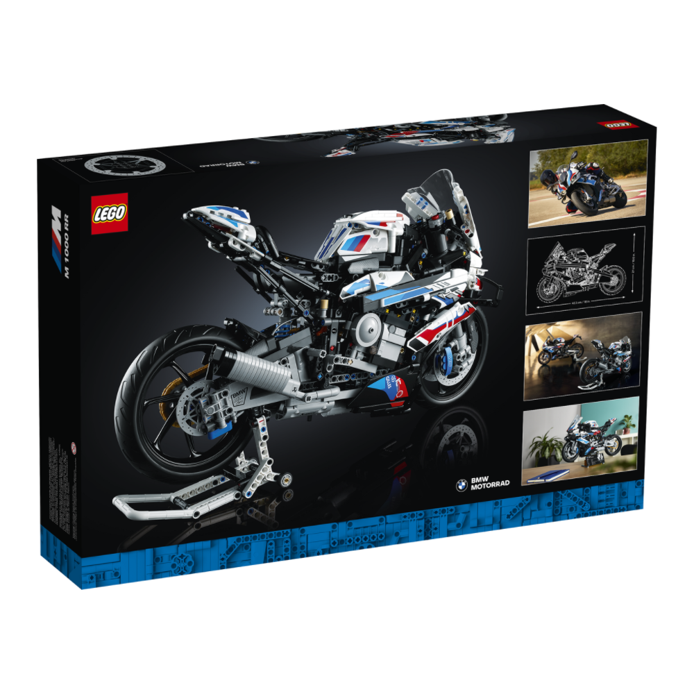 Tech MOC BMW M 1000RR Motorcycle Bricks Toys 672004
